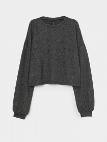 Реглан H&M модель 0902430_чорний комб. Фото