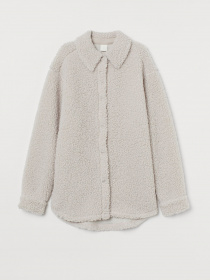 Демисезонная куртка H&M модель 0904422_с.бежевий Фото