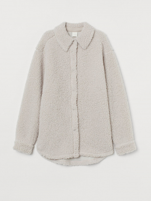 Демисезонная куртка H&M модель 0904422_с.бежевий Фото