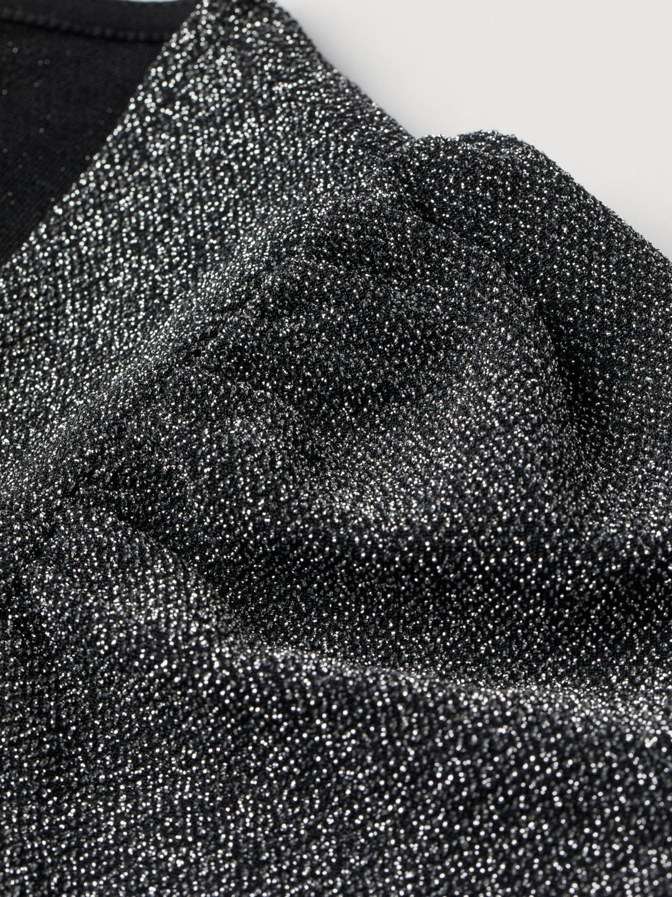 Лонгслив H&M модель 0907953_срібний Фото