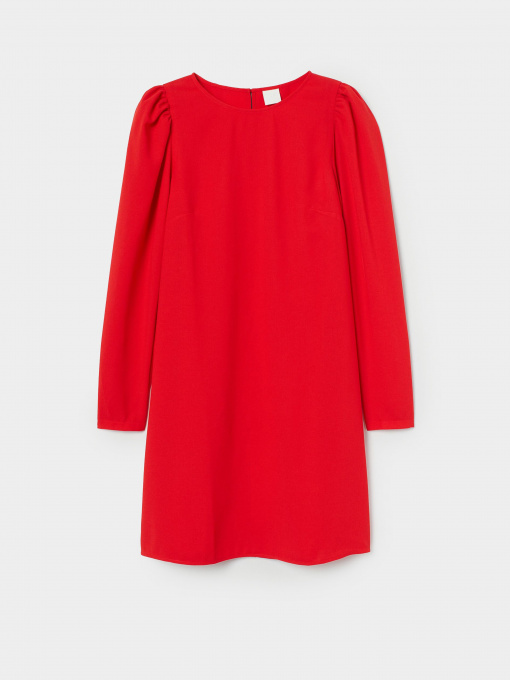 Платье мини H&M модель 0915625_червоний Фото