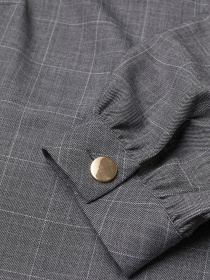 Платье мини H&M модель 0916725_сірий комб. Фото