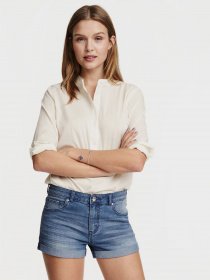 Шорты джинсовые H&M модель 0381347_т.синій Фото