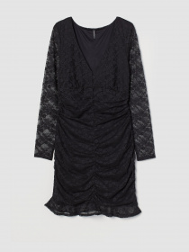 Платье миди H&M модель 0919040_чорний Фото