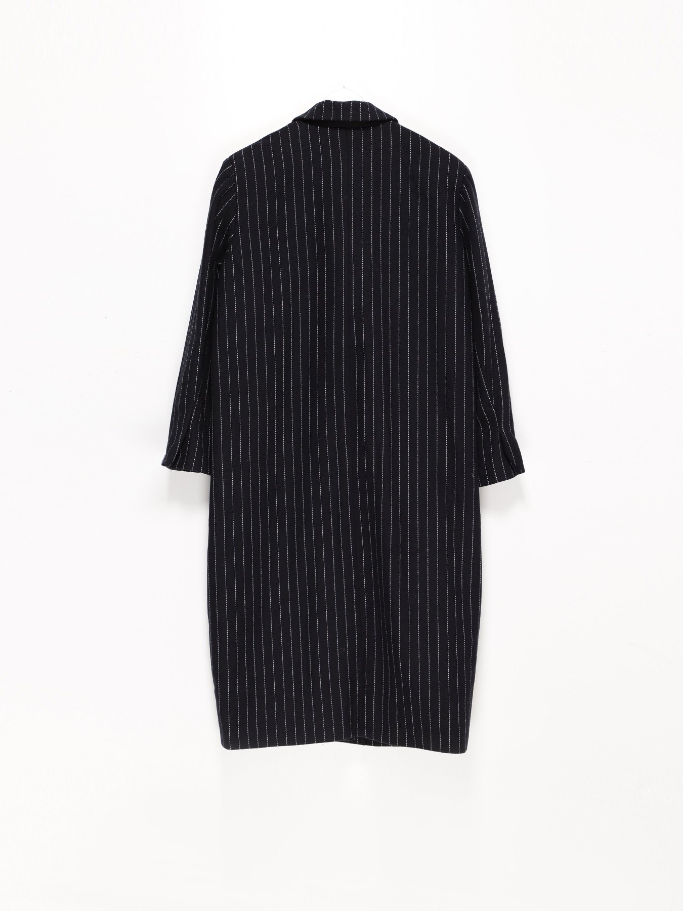 Пальто H&M модель 0921427_т.синій з білим Фото