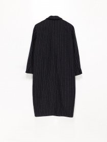 Пальто H&M модель 0921427_т.синій з білим Фото