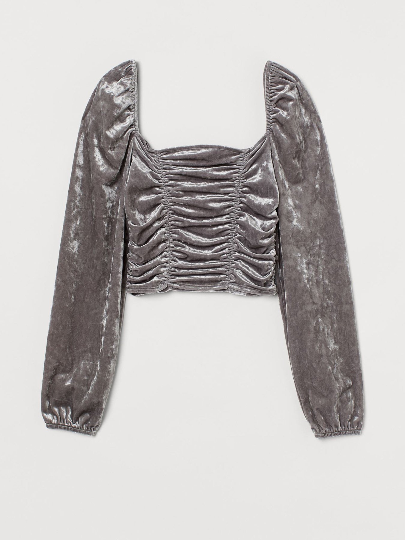 Топ H&M модель 0922354_сірий Топ H&M модель 0922354_сірий Фото