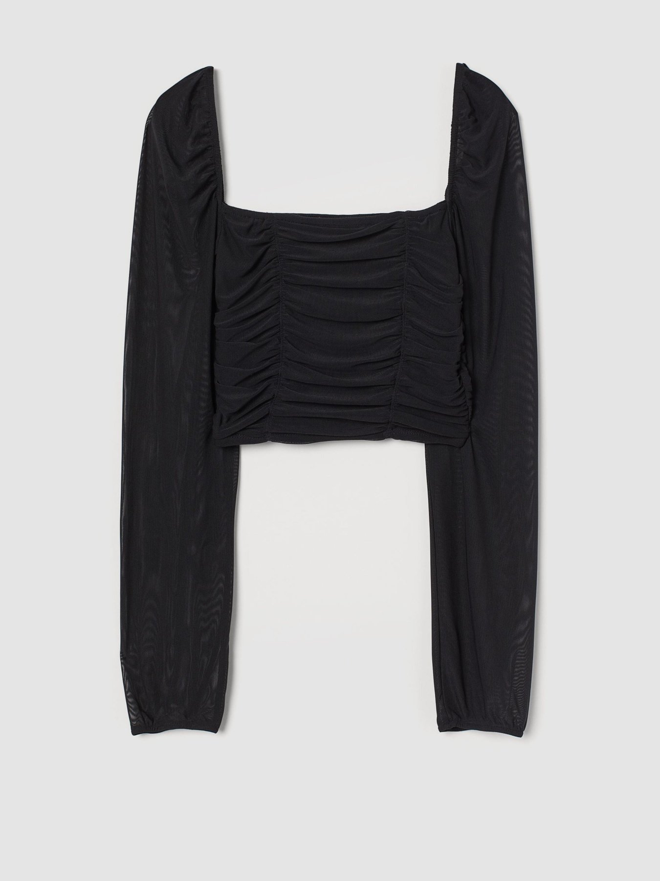 Топ H&M модель 0922354_чорний Фото