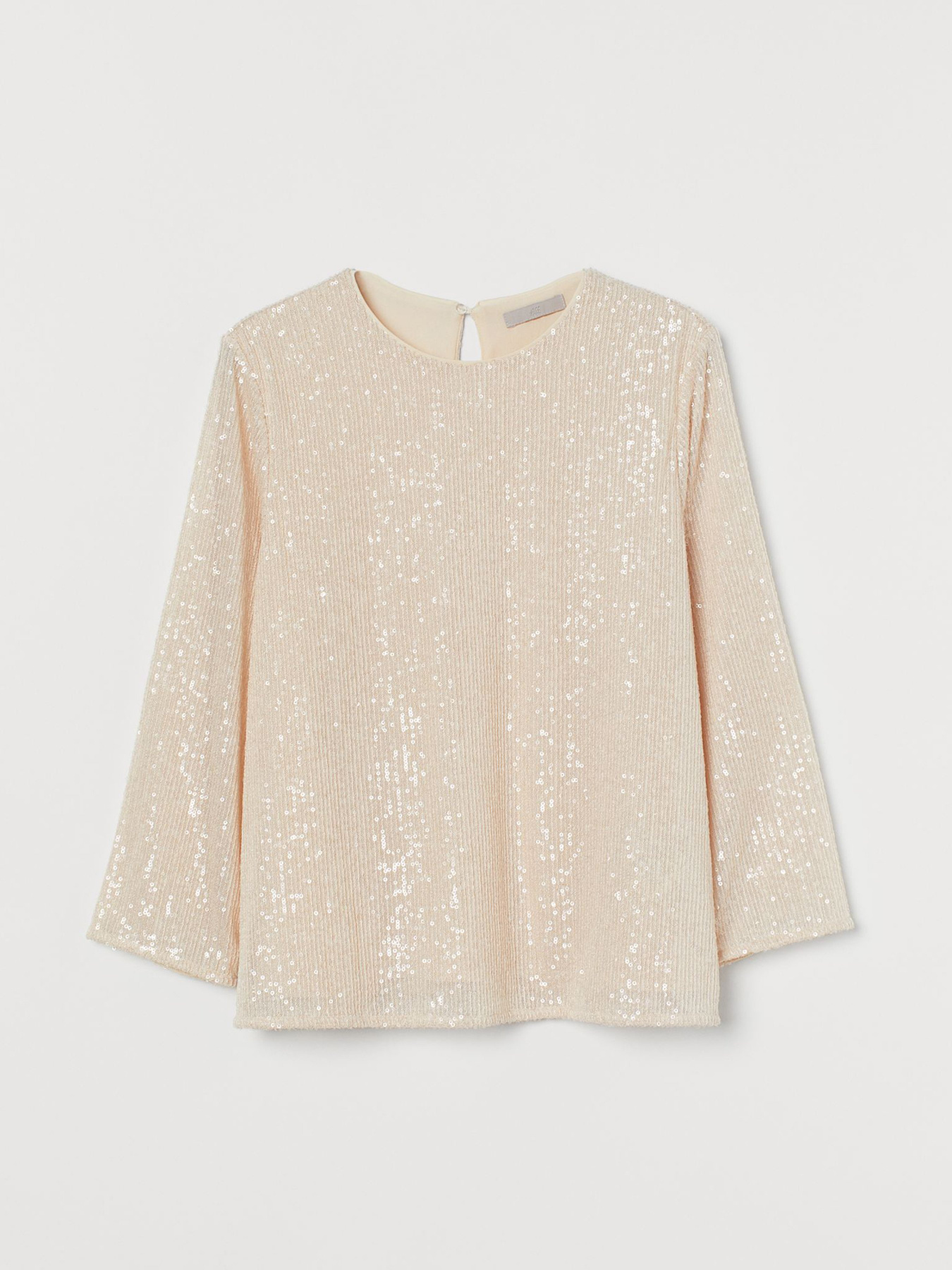 Блуза H&M модель 0926806_с.бежевий Фото