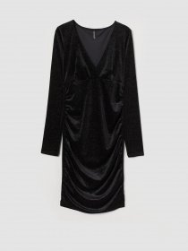 Платье миди H&M модель 0928254_чорний Фото