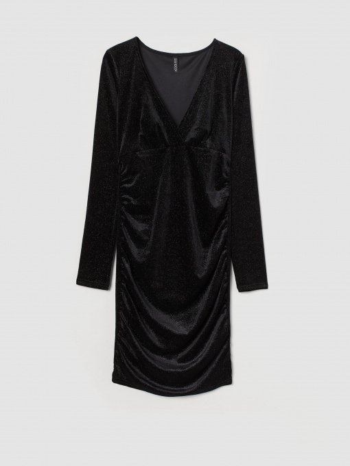 Сукня міді H&M модель 0928254_чорний Фото