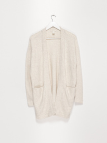 Кардиган H&M модель 0390128_молочний Фото