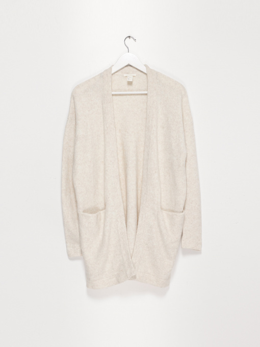 Кардиган H&M модель 0390128_молочний Фото