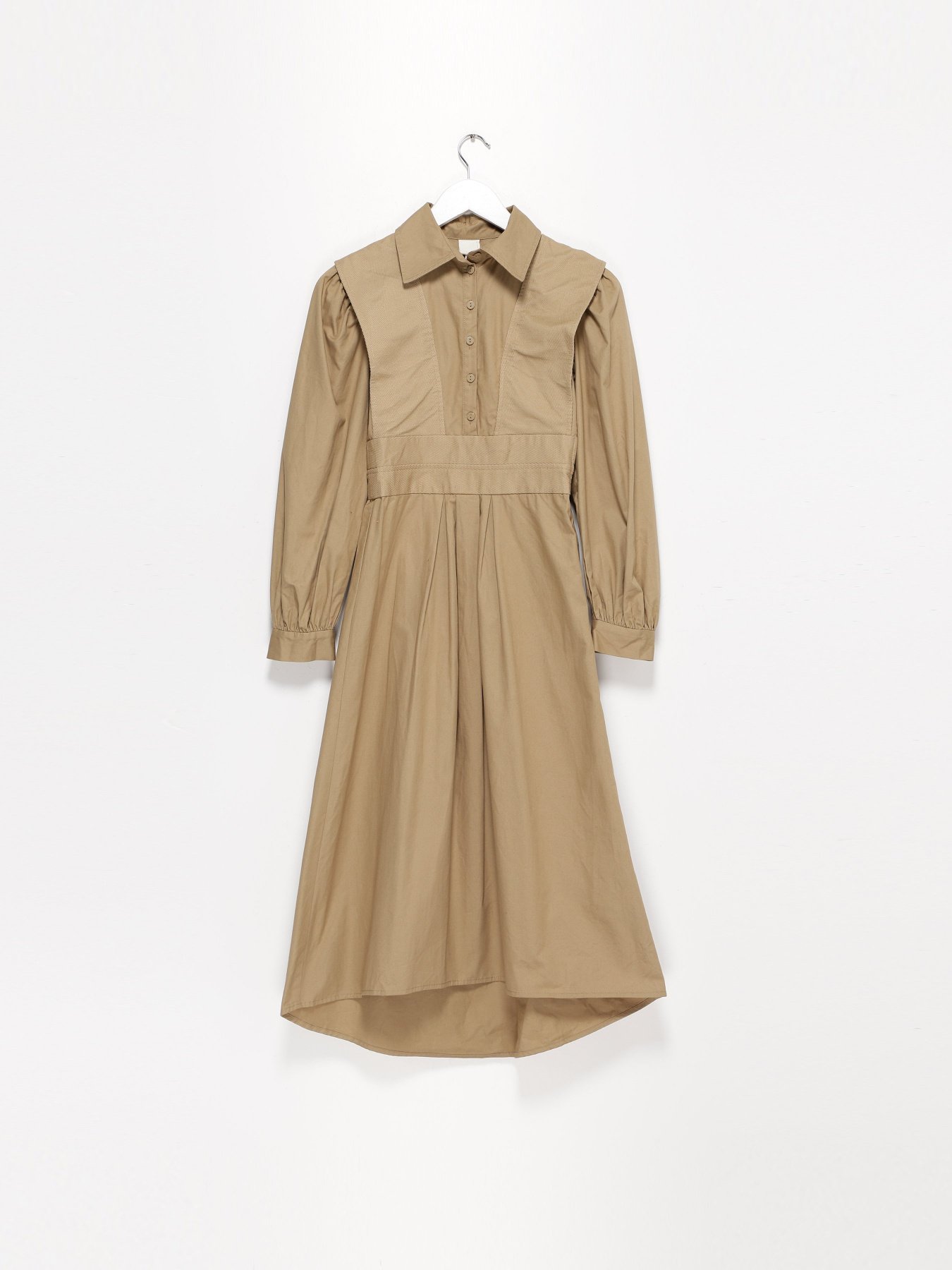 Сукня міді H&M модель 0941037_бежевий Фото