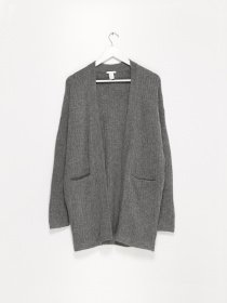 Кардиган H&M модель 0390128_сірий Кардиган H&M модель 0390128_сірий Фото