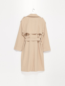 Пальто H&M модель 0944707_бежевий Фото