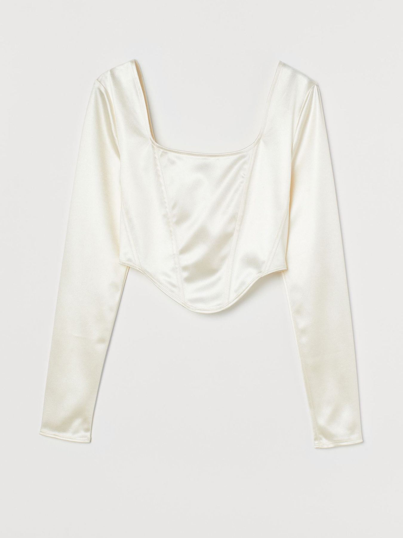 Топ H&M модель 0949232_молочний Фото