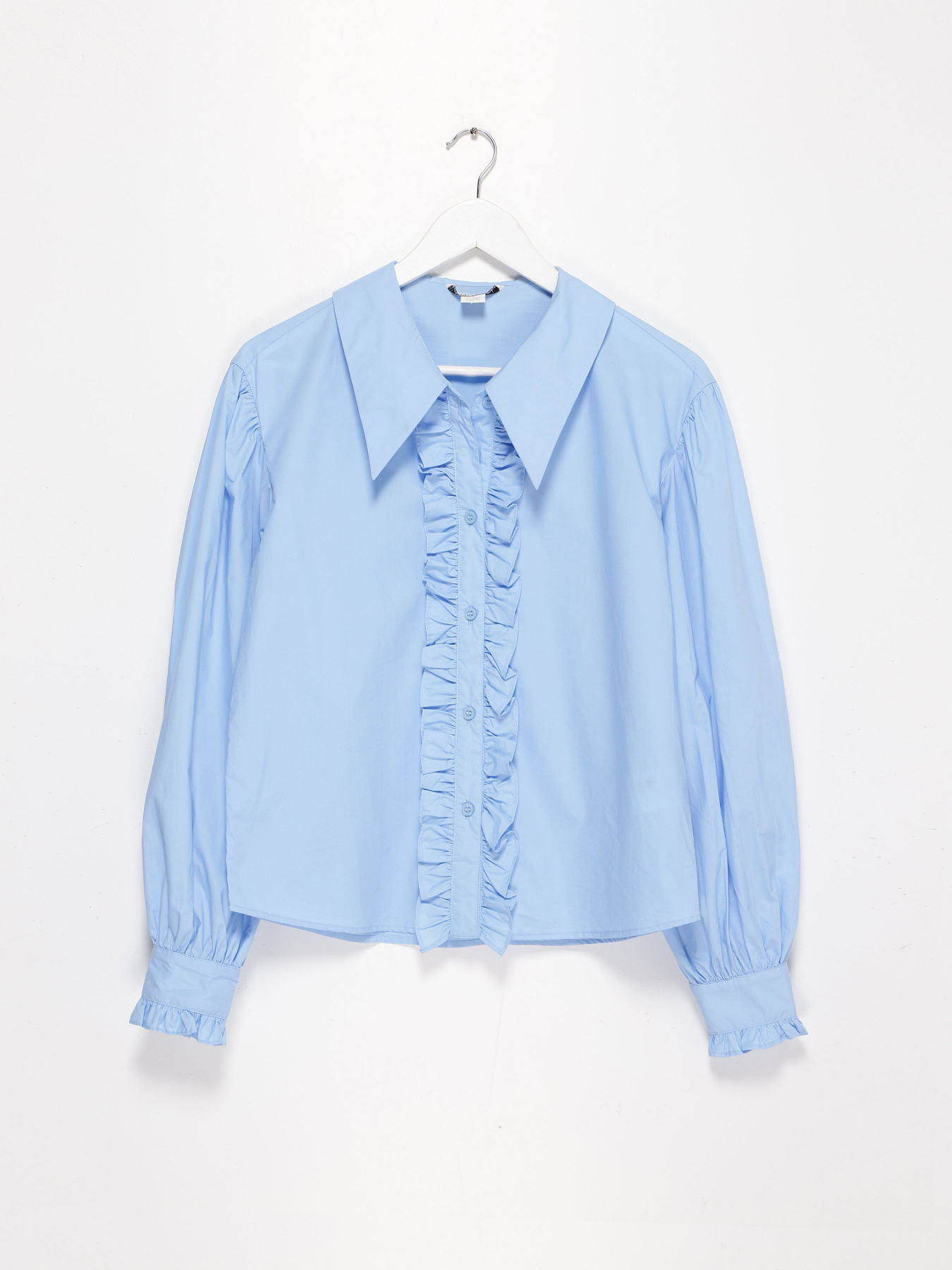 Сорочка H&M модель 0950974_блакитний Фото