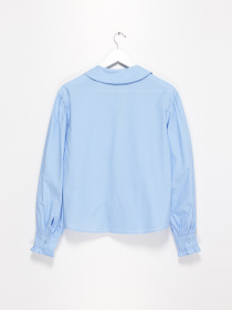 Сорочка H&M модель 0950974_блакитний Фото