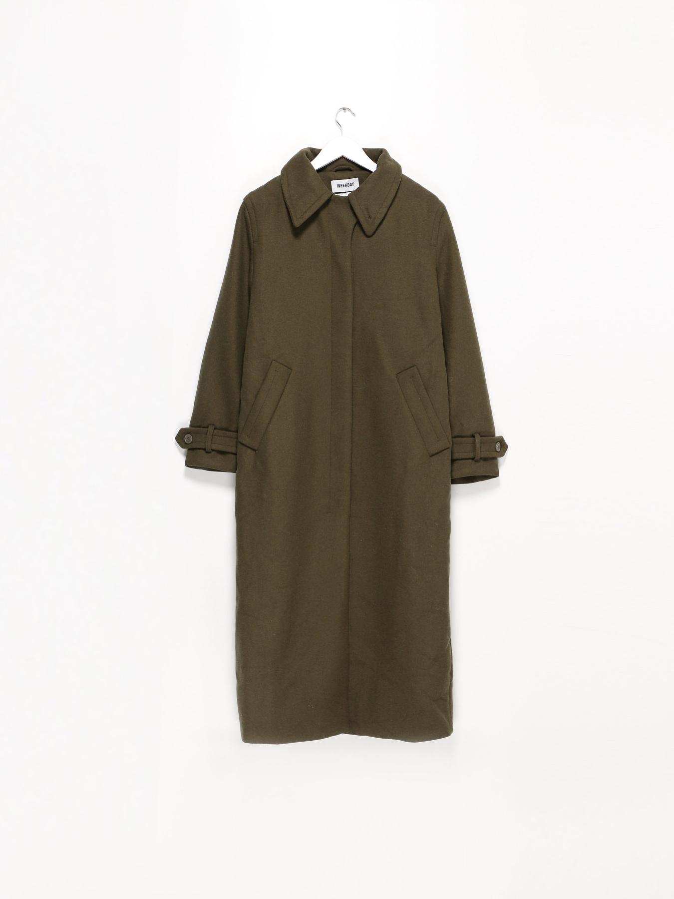 Тренч H&M модель 0955548_хакі Фото