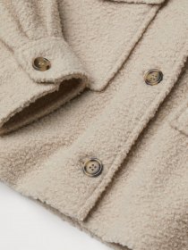 Демисезонная куртка H&M модель 0966502_бежевий Фото