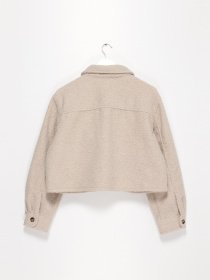 Демісезонна куртка H&M модель 0966502_бежевий Фото