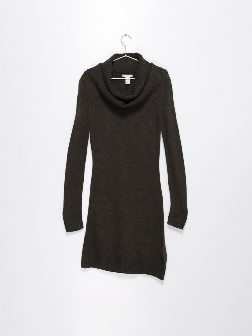 Сукня міді H&M модель 0128942_т.хакі Фото