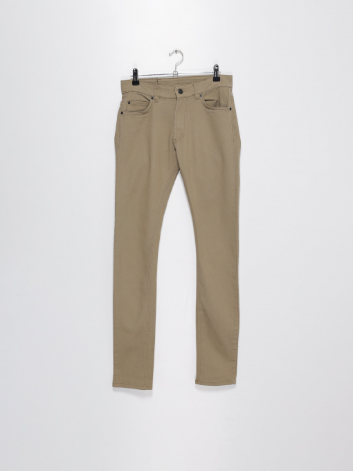 Повседневные штаны H&M модель 0148220_бежевий Фото