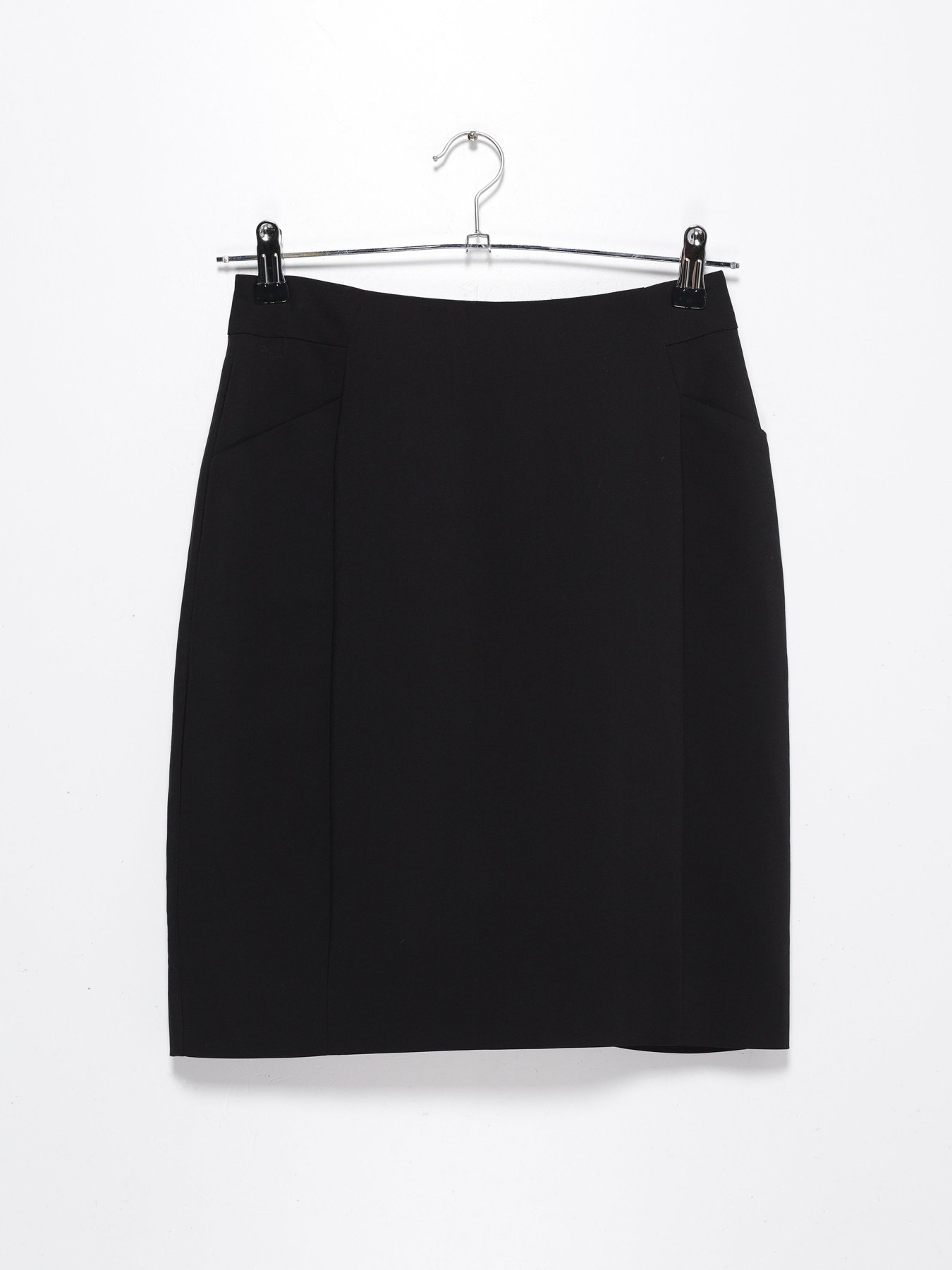 Юбка мини H&M модель 0175371_чорний Фото