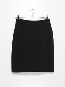 Юбка мини H&M модель 0175371_чорний Юбка мини H&M модель 0175371_чорний Фото