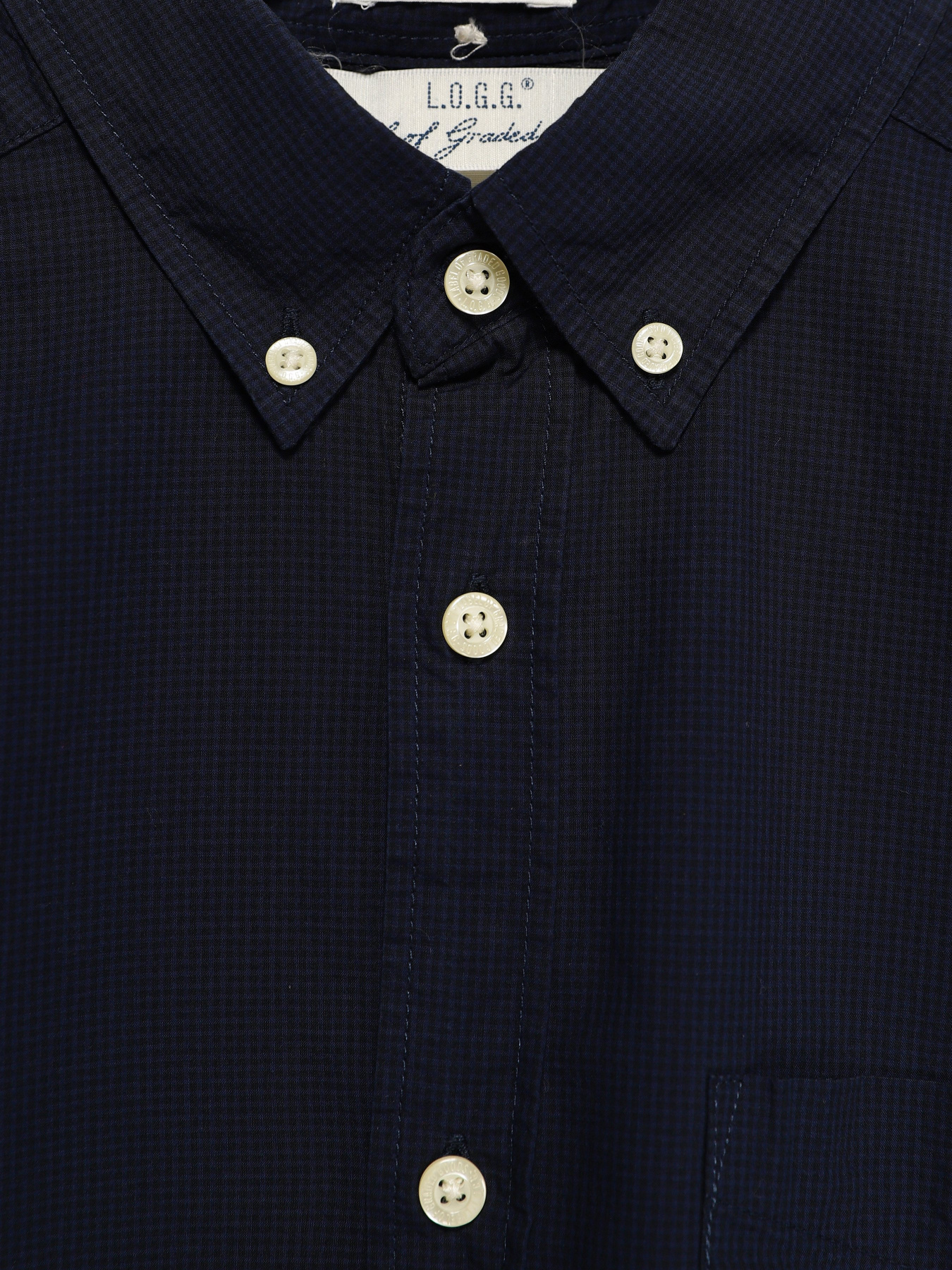 Рубашка H&M модель 0289404_т.синій Фото