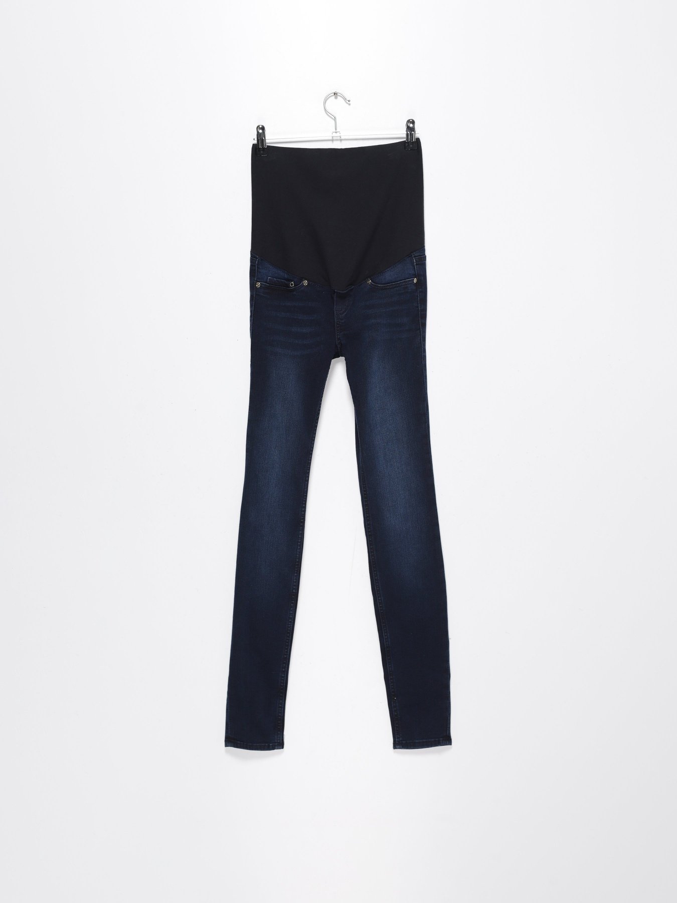 Брюки повседневные H&M модель 0300024_т.синій з чорним Фото