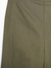 Брюки повседневные H&M модель 0304946_хакі Фото