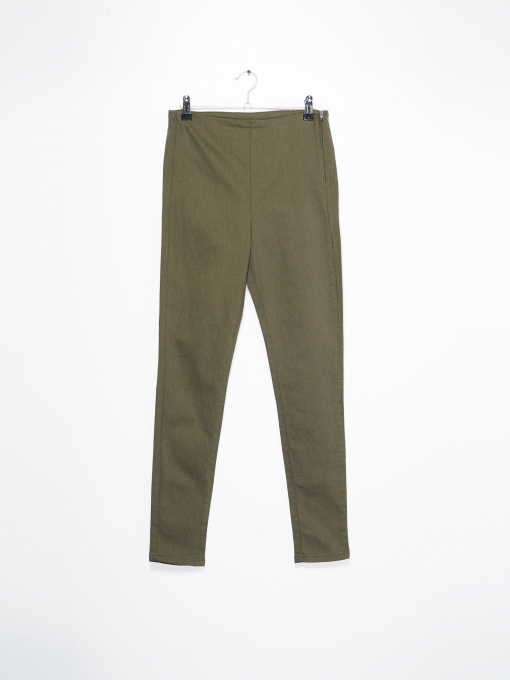 Брюки повседневные H&M модель 0304946_хакі Фото