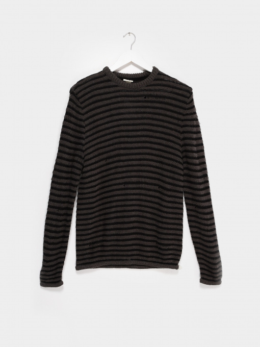 Джемпер H&M модель 0316782_сірий  з чорним Фото