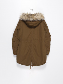 Парка H&M модель 0319613_хакі Фото