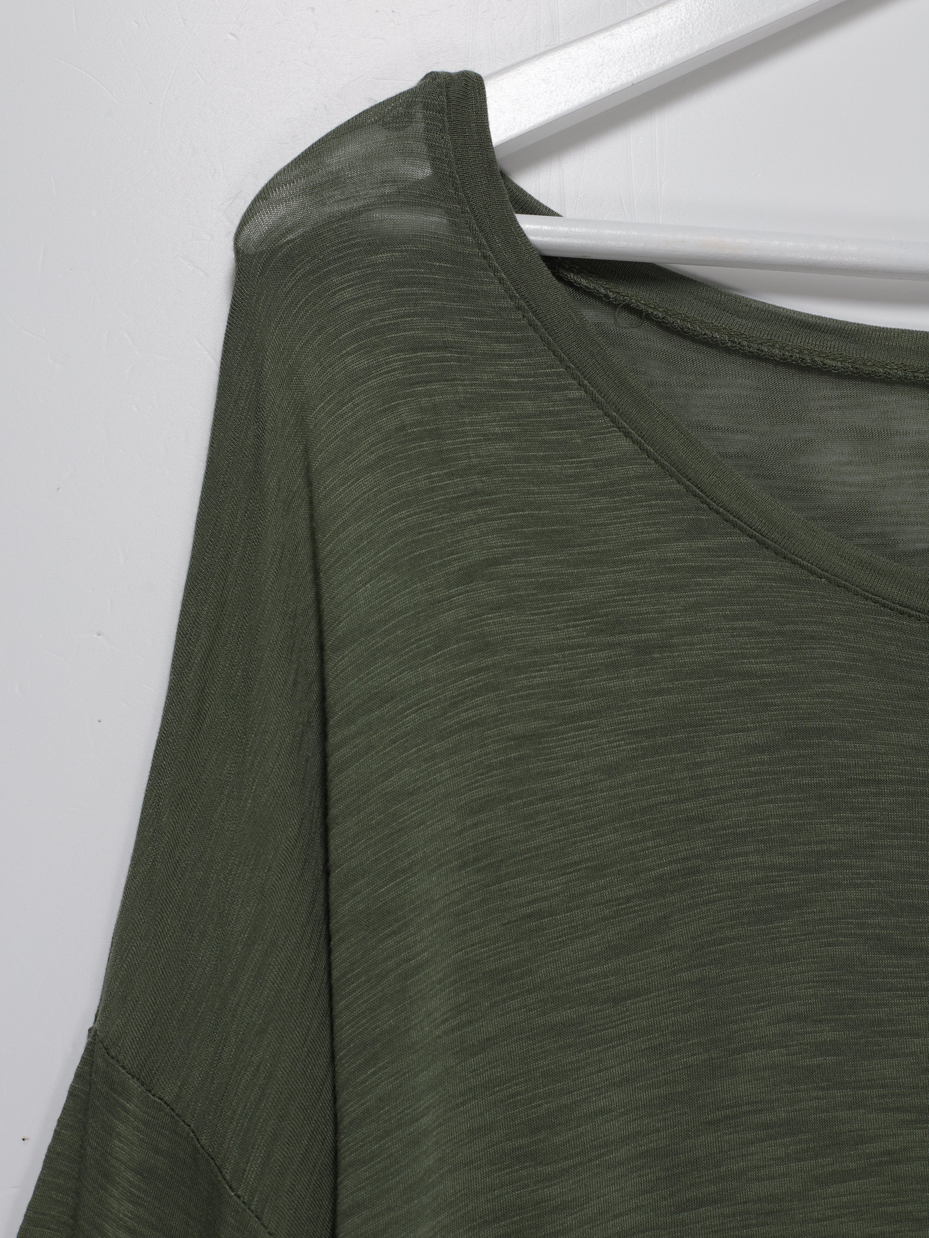 Лонгслів H&M модель 0348870_зелений Фото