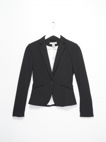Жакет H&M модель 0349867_чорний Фото