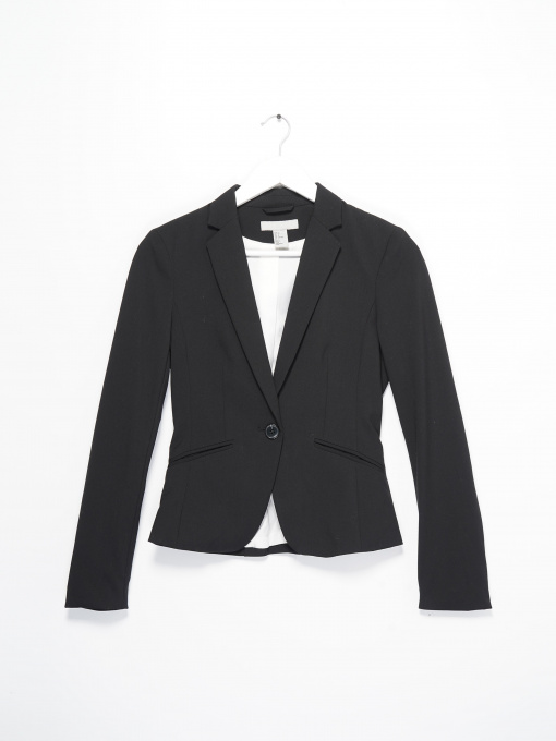 Жакет H&M модель 0349867_чорний Фото