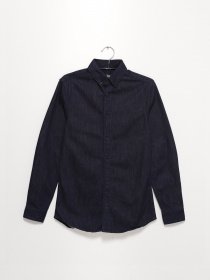 Рубашка H&M модель 0354598_т.синій Фото