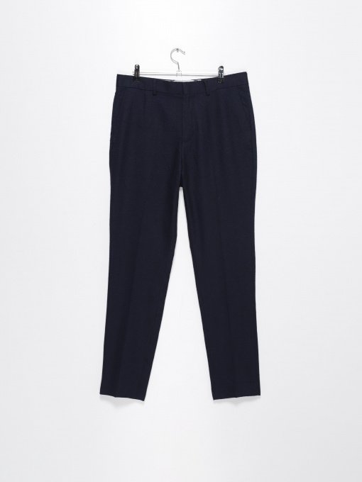 Штани повсякденні H&M модель 0386264_т.синій Фото