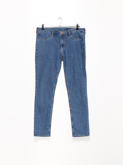 Скинни джинсы H&M модель 0399256_синій Фото