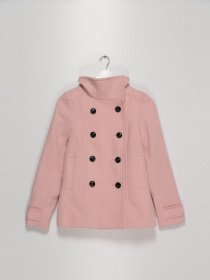 Пальто H&M модель 0390162_с.рожевий Фото