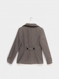 Пальто H&M модель 0390162_сірий Фото