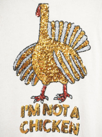 Джемпер H&M модель 0390642_молочний комб. Фото