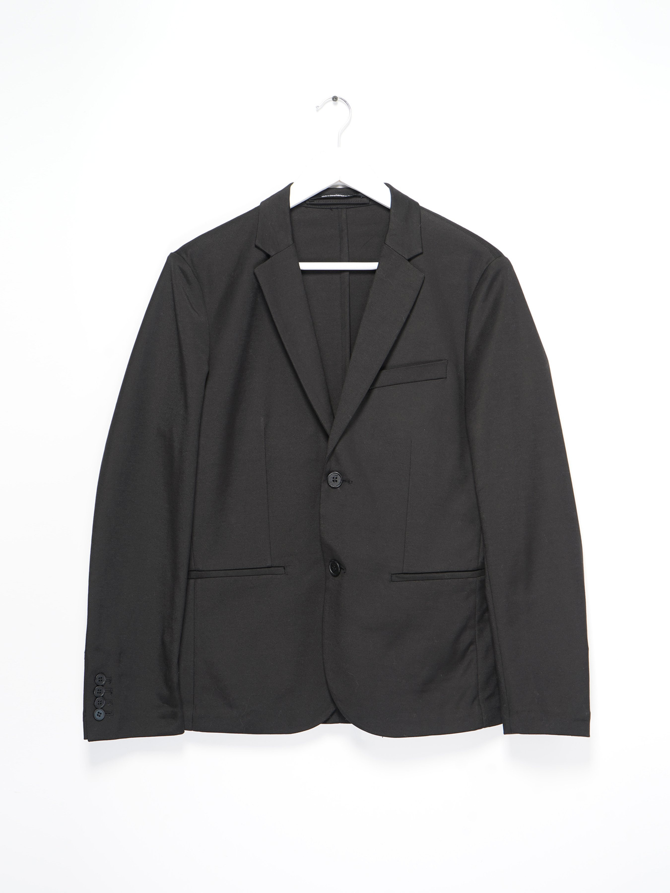 Пиджак H&M модель 0391691_чорний Фото