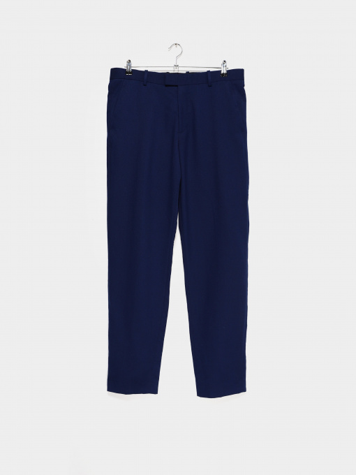 Повседневные штаны H&M модель 0391750_т.синій Фото