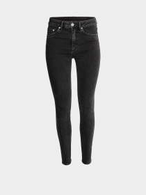 Повседневные штаны H&M модель 0400257_чорний Фото