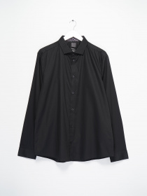 Сорочка H&M модель 0395127_чорний Фото