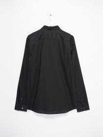 Сорочка повсякденна H&M модель 0395127_чорний Сорочка повсякденна H&M модель 0395127_чорний Фото